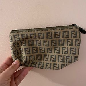 Vintage Fendi cosmetic bag